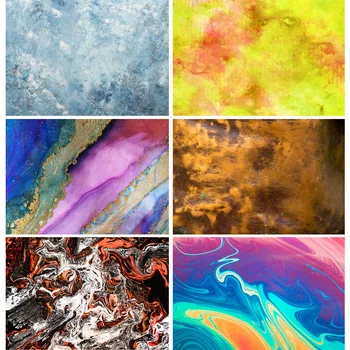 

Vinyl Colorful Gradient Color Photography Backgrounds Abstract Marble Painted Photo Backdrops Studio Props 201021SHC-03