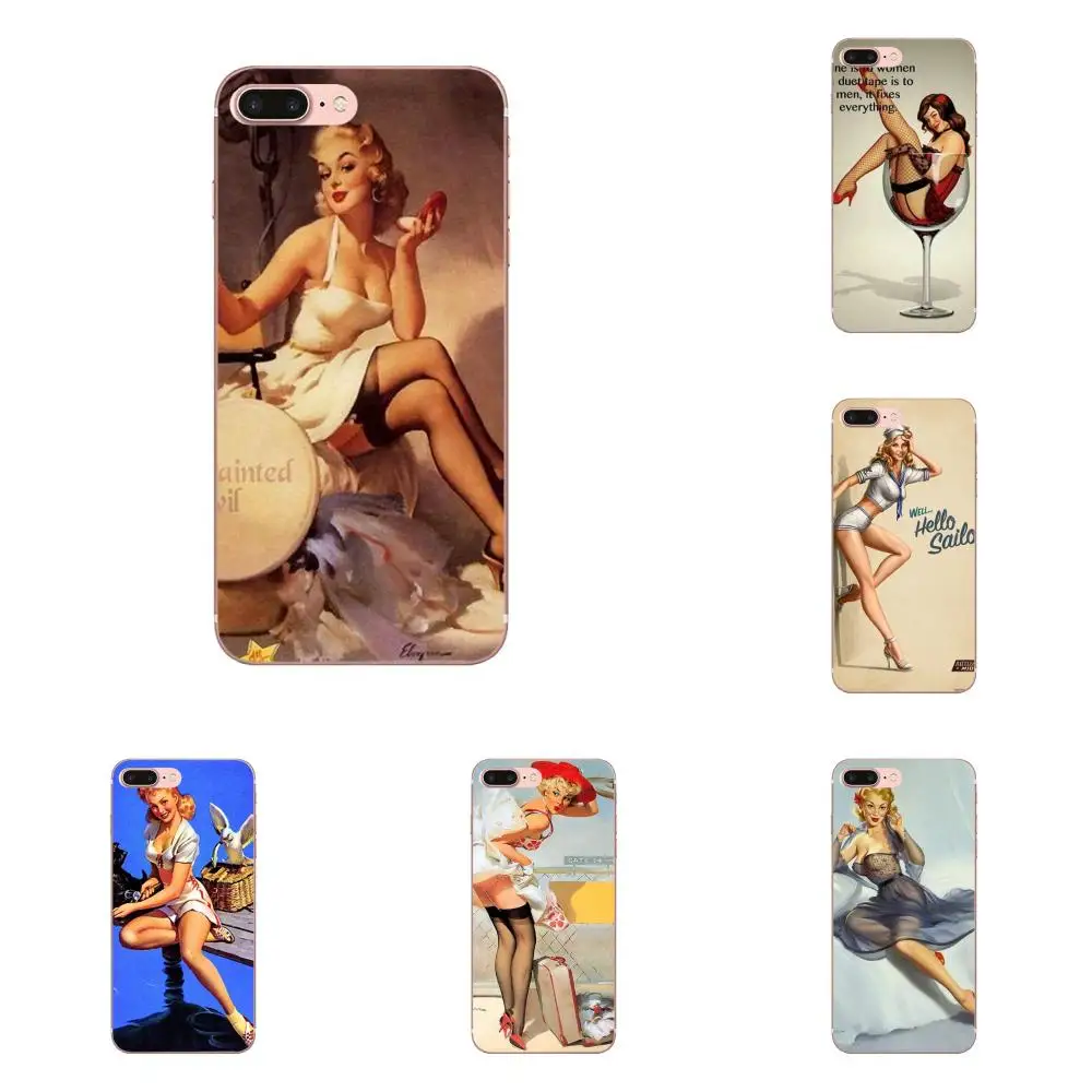 

Quote Case Slim For Xiaomi Redmi Mi 4 7A 9T K20 CC9 CC9e Note 7 9 Y3 SE Pro Prime Go Play Retro Pinup Girls Pin Up Girl Fashion