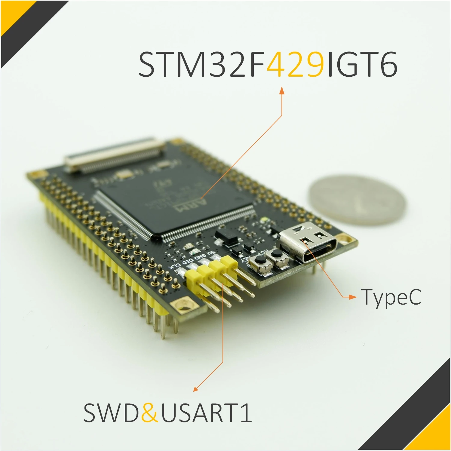 Системная плата STM32F429 развитие STM32 минимальная система STM32F429IGT6|Датчик ABS| |