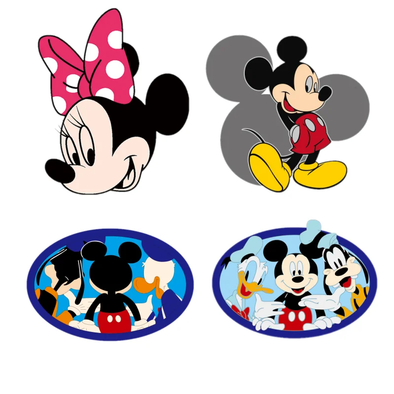 1 шт. милый мультфильм Минни значок теплопередачи наклейки утюг на патч Микки