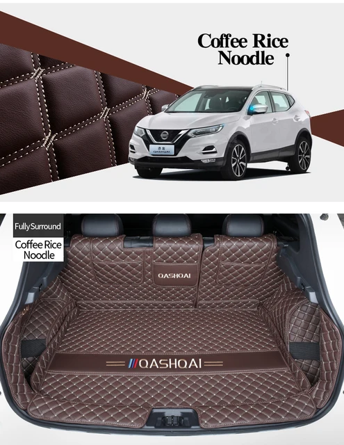 Tapis de coffre de Voiture en cuir personnalisé, pour Nissan Qashqai j11  2016 – 2021, accessoires pour bottes de Voiture - AliExpress
