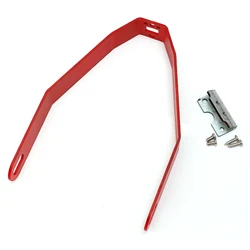 Electric Scooter Rear Fender and Mudguard - Durable Replacement Part (Metal support Red)