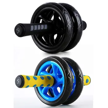 

AB Wheels Abdominal Roller Resistance Bands Pull Rope Exercise at Home for Abdominal Muscle Trainer Exerciser Fitness Equipment