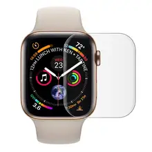 Полная защитная пленка для Apple watch 5 4 44 мм 40 мм протектор экрана 3D чехол 42 мм 38 мм iwatch 3 2 1 мягкие пленки не закаленное стекло