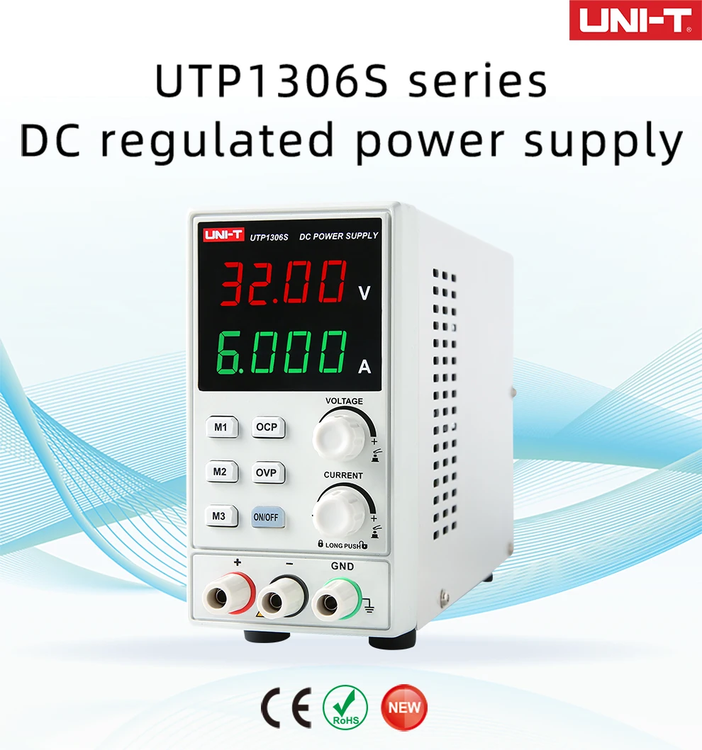 Источник питания постоянного тока UTP1306S стабилизированный источник напряжения с