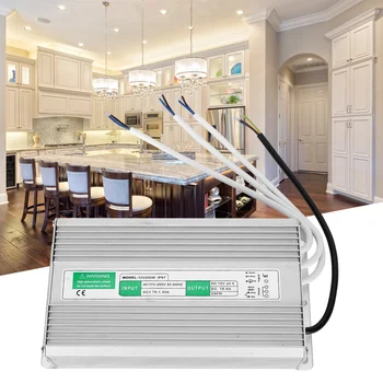 

12V 200W Waterproof LED Switch Power Supply Transformer Outdoor LED Light Driver