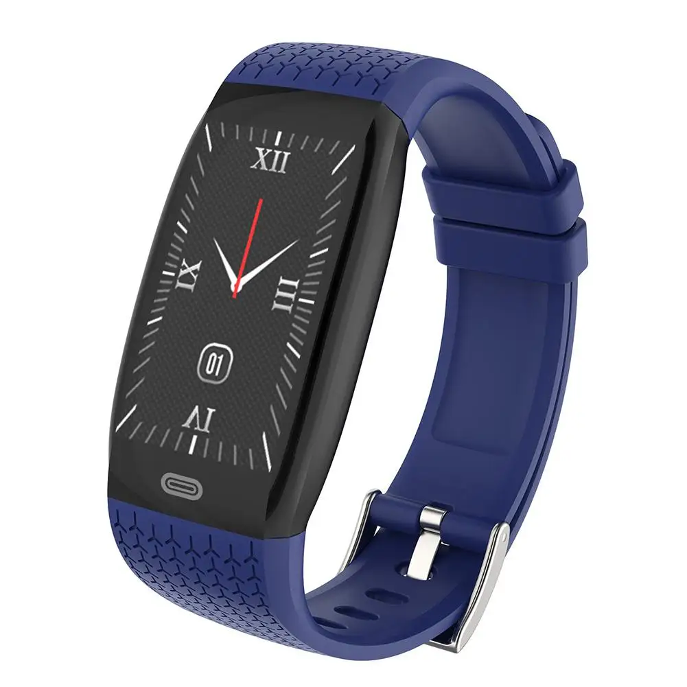 Blue S2 Смарт спортивные часы Bluetooth 4,0 умный Браслет Водонепроницаемый Шагомер калорий для детей женщин мужчин фитнес умный Браслет - Цвет: Blue