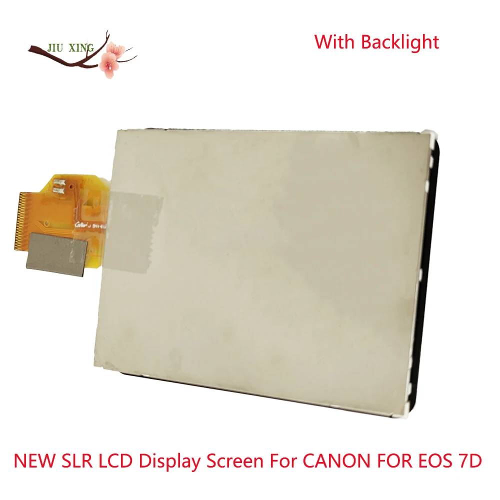 NEW SLR LCD Display Screen For CANON FOR EOS 7D FOR EOS7D Digital Camera Repair Part With Backlight