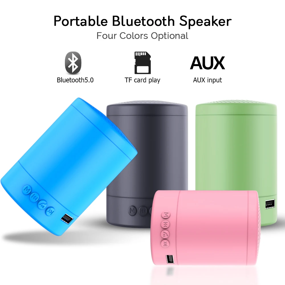 Bluetooth динамик Macaron портативный стерео беспроводной усилитель мини Колонка музыка