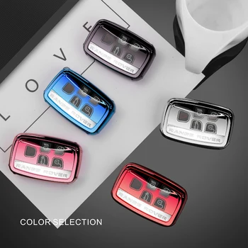 

Anti-scratch Soft TPU Car Key Cover Key Protector Case Shell For Jaguar XEL XFL For Land Rover Freelander Discovery Range Rover