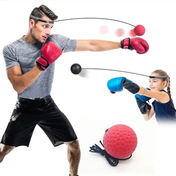 

Boxing Reflex Ball Set 2 Difficulty Level Boxing Balls with Adjustable Headband for Punching Speed Reaction Agility Training