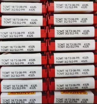 

10PCS CARBIDE INSERT TCMT16T308-PR 4325