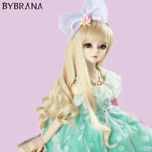 Bybrana Bjd Sd кукольные волосы высокотемпературное волокно BJD парик аксессуары для кукол искусственные волосы для кукол много цветов на выбор