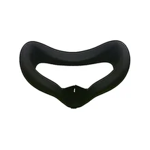 Мягкая анти-пот Силиконовая Маска Для Глаз Крышка для Oculus Quest VR очки унисекс анти-утечка светильник Блокировка лицо глаз накладка(черный