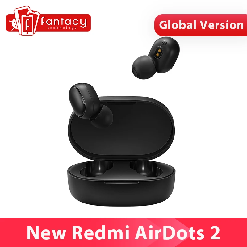 Новое поступление Xiaomi Redmi AirDots 2 Bluetooth беспроводные наушники TWS левый правый режим