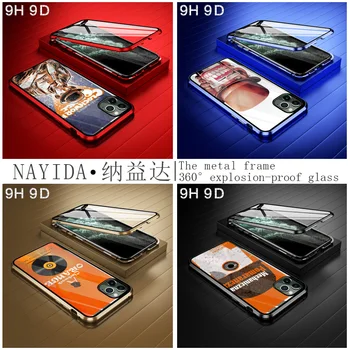

9D Protective Glass Phone Cases Cover for iPhone 11 Pro X XS Max XR Tempered Glass 6 6S 7 8 Plus A Clockwork Orange case