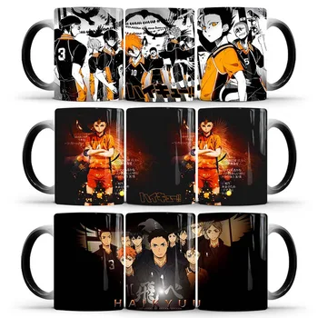 

Anime Volleyball Boy Mug Coffee Cup Funny Pattern Creative Drink Cup Tea Cup