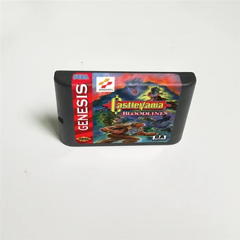 

Castlevania Bloodlines - 16 Bit MD Game Card for Sega Megadrive Genesis Video Game Console Cartridge