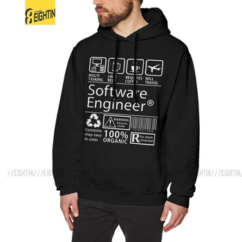 

Software Engineer Programming Hoodie Men Funky Hoodie Shirt Cotton Graphic Hooded Sweatshirt