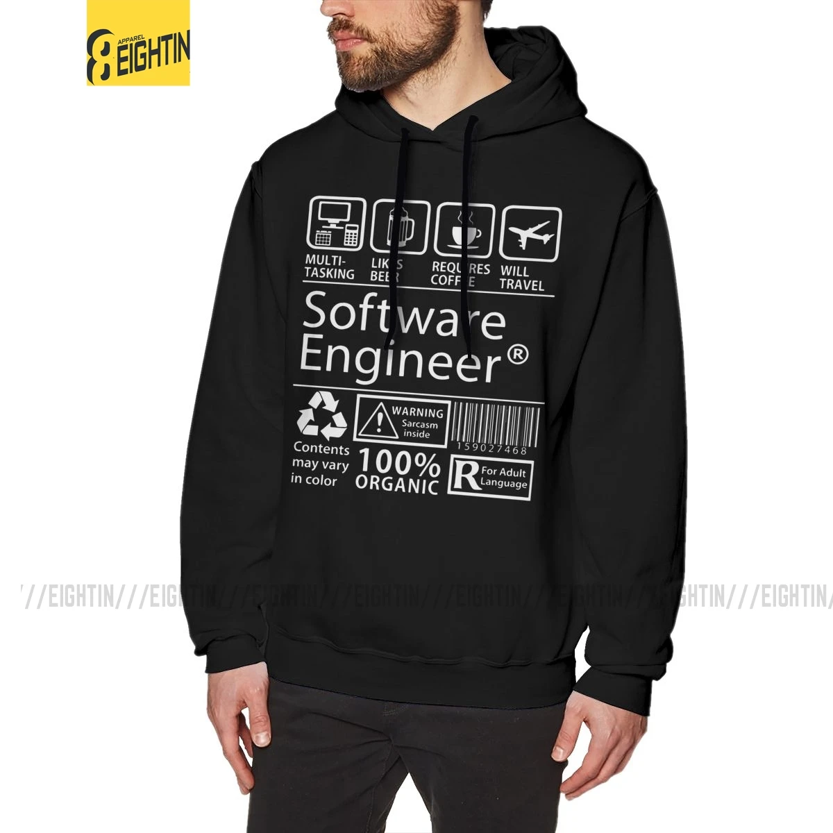 cotton graphic hoodies