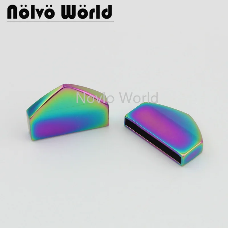Металлическая Радужная Зажимная Пряжка Nolvo World 5 20 100 шт. 27*18 мм ремни для одежды