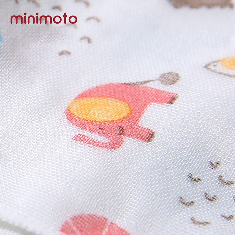Minimoto одеяло для новорожденного хлопок Дети пеленать постельное белье из флиса сна тепловой младенческой мультфильм крышка обернуть детское мягкое Стёганое одеяло