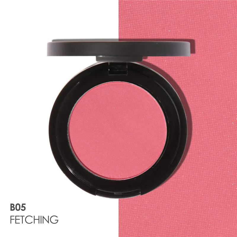 B05 FOCALLURE 11 цветов лица минеральный пигмент Румяна Пудра, бронзер Cosmestics профессиональная палитра румяна Контурные тени - Цвет: B05