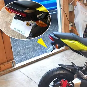 

Rear Tail Tidy License Plate Fender Eliminator kit Vagabond Motorsports VM-HG710 Compatible For Honda Grom / MSX125 (2017+)