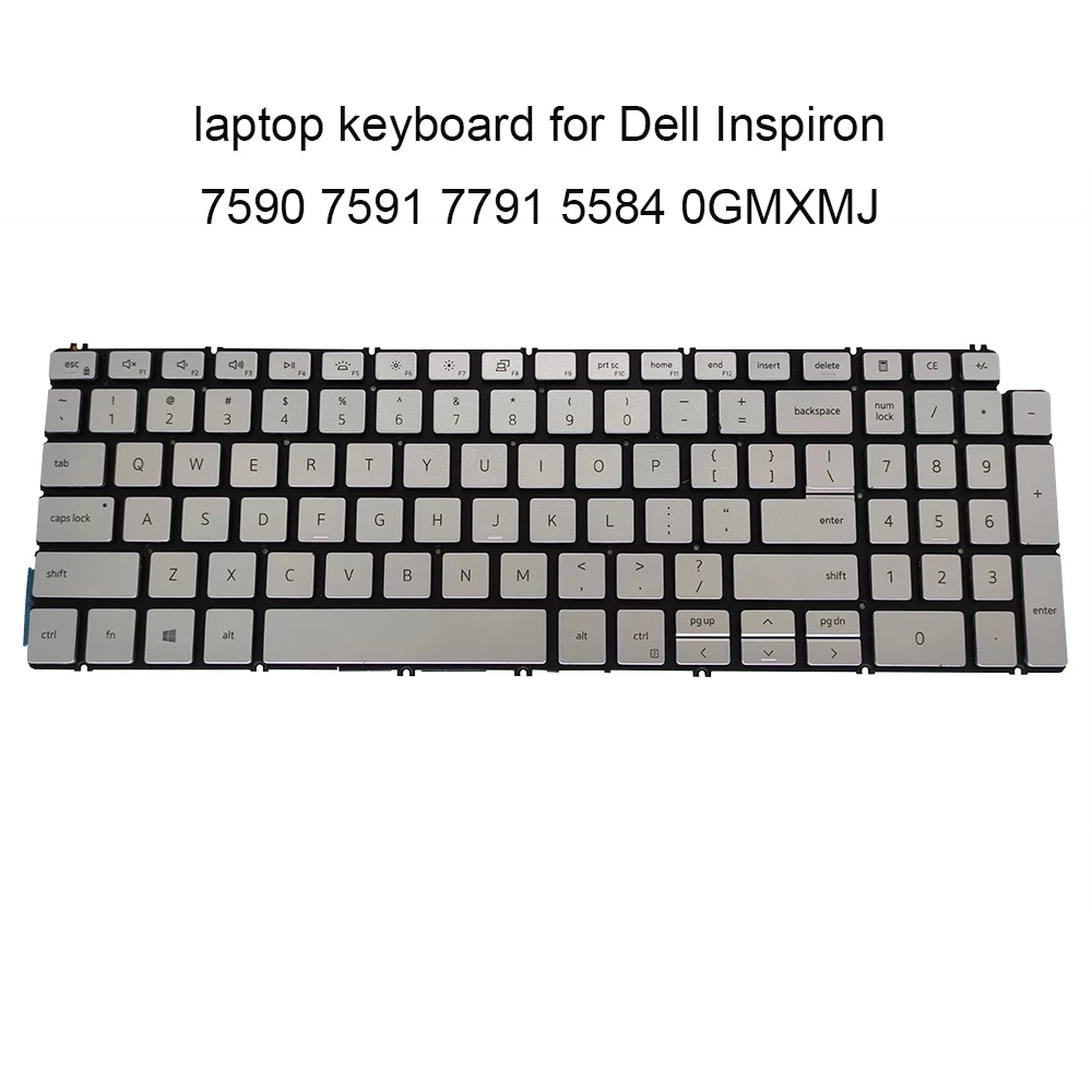 0gmxmj Backlight Keyboard 7591 Replacement Keyboards For Dell Inspiron