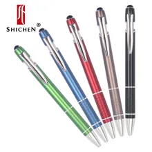 Shichen A093 цветной дизайн из прессованного металла Стилус 0,7 и 1,0 мм Заправка металла шариковая подарочная ручка для офиса или школы использование