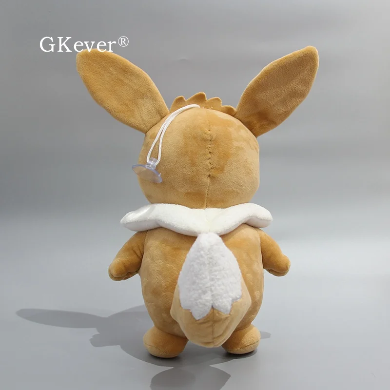 25 см, стоящая игрушка Eevee, плюшевая игрушка, Япония, мультфильм, аниме, кролик Eevee, мягкие игрушки, игрушки для детей, подарок для малышей, Новое поступление