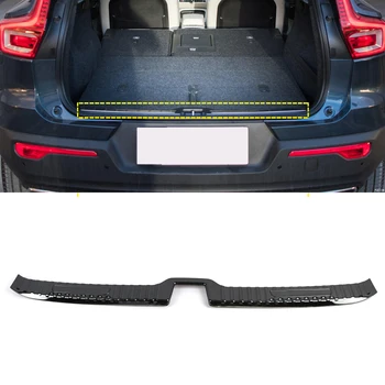 

for Volvo XC40 2018 2019 2020 Black Car-Styling Accessories Rear Bumper Plate Cover Trim