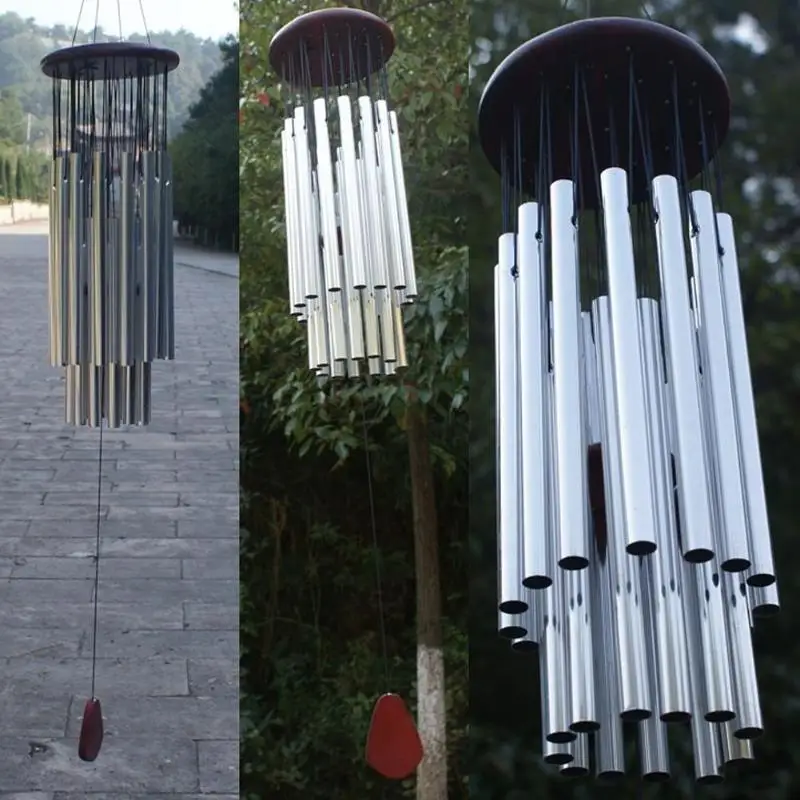 

Antique Amazing Grace 27 Tubes Windchime Chapel Wind Bells Wind Chimes Door Hanging Ornament Wind Chimes Home Decor