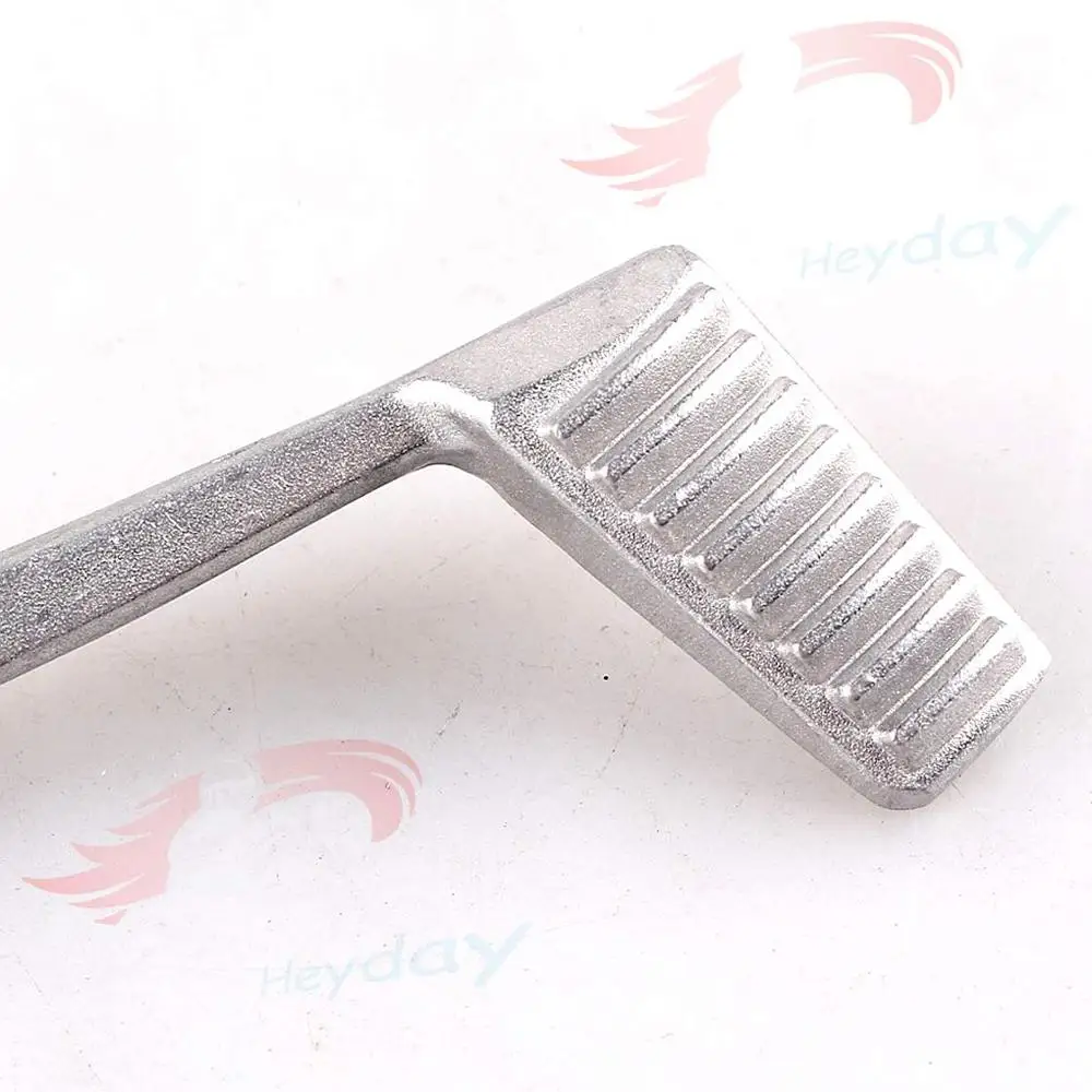 Motorcycle Silver Aluminum Rear Brake Lever Foot Pedal For Honda CBR600RR 2007-2012 2007 2008 2009 2010 2011 2012