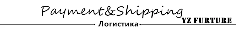 8. payment and shipping