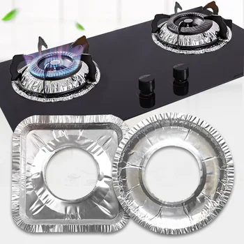 

10PC Stove Protector Cover Liner Gas Stove Protector Gas Stove Stovetop Burner Protector Kitchen Accessories Mat Cooker Cover