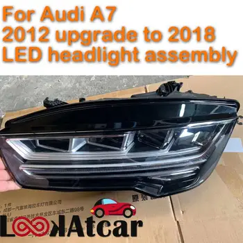 

For Audi A7 2012 upgrade to 2018 LED Headlight Assembly suit for Audi A7 2012-2018 Original Headlamp Auto Parts