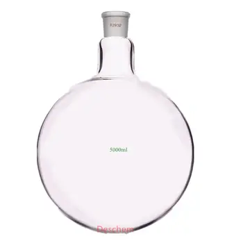 

5000ml 29/32 Round Bottom Glass Flask Single-Neck Lab Chemistry Reaction Vessel