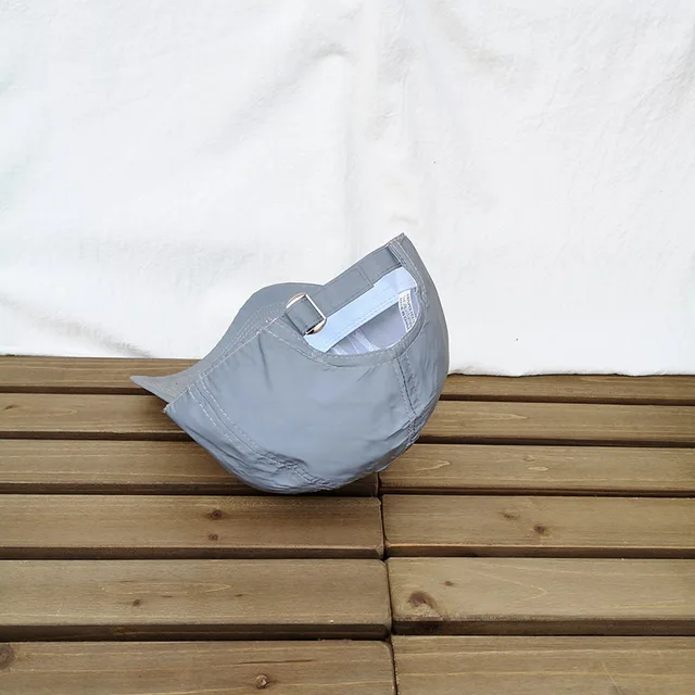 White Reflective Baseball Bucket Sun Visor Hat 17