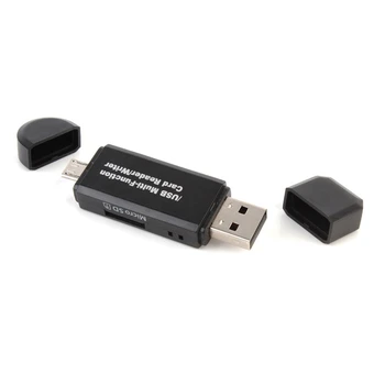 

2 in 1 Multifunction SD / TF OTG Card Reader for USB / Micro USB Devices