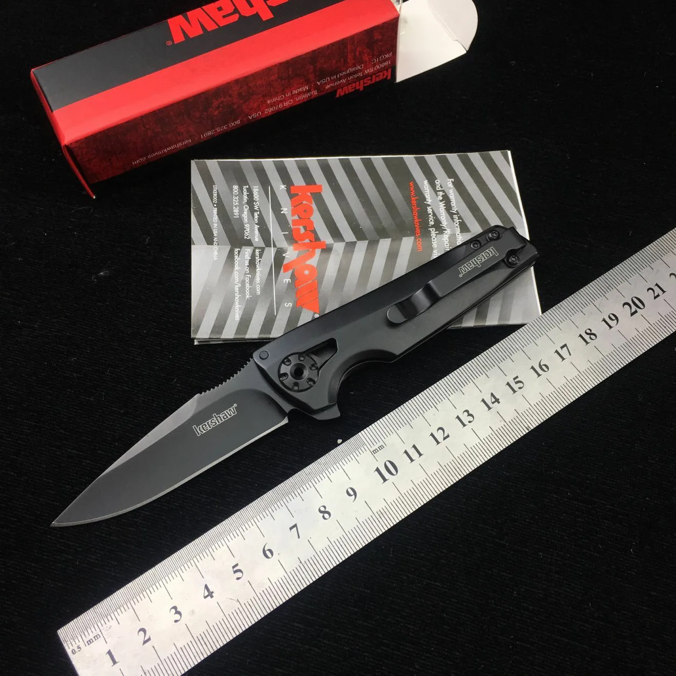 Складной нож Походный складной нож высокой твердости 8CR13MOV инструмент для выживания EDC маленький инструмент Kershaw1988