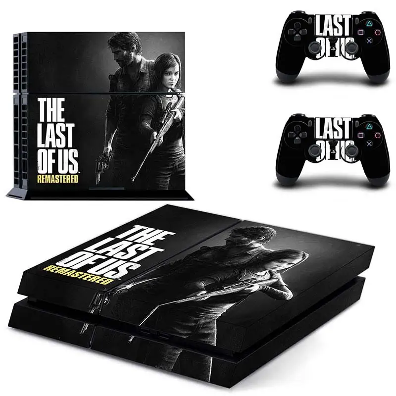 Последний из нас полное покрытие лицевой панели наклейка для PS4 Наклейка для консоли и контроллеров playstation 4 наклейка для PS4 виниловая наклейка