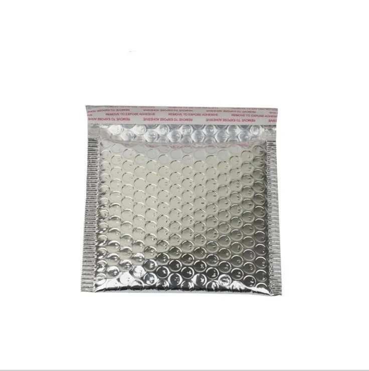 30pcs Silver aluminum foil bubble bag Small mailer envelope courier jewelry packaging shipping | Дом и сад