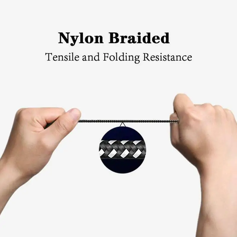 Nylon Braided USB Remote Controller Data Cable for Xiaomi FIMI X8 SE Transmitter USB to iOS/Android/Type-C for xiaomi x8se Drone