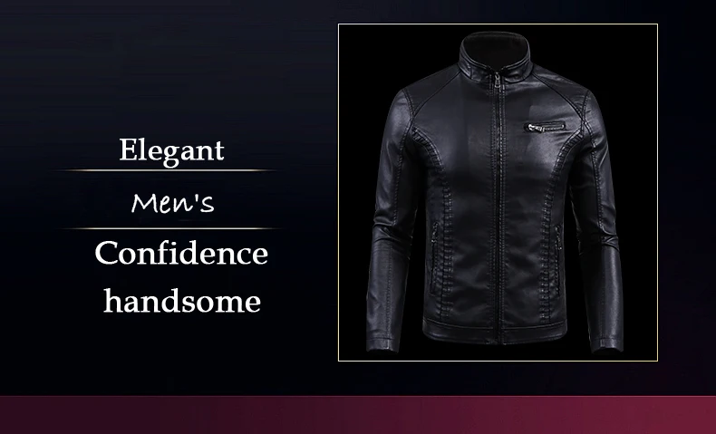 New Winter Men Leather Jackets Men Motorcycle Keep Warm Leather jackets Fashion Brand Men's Fleece Leather Jacket Coat