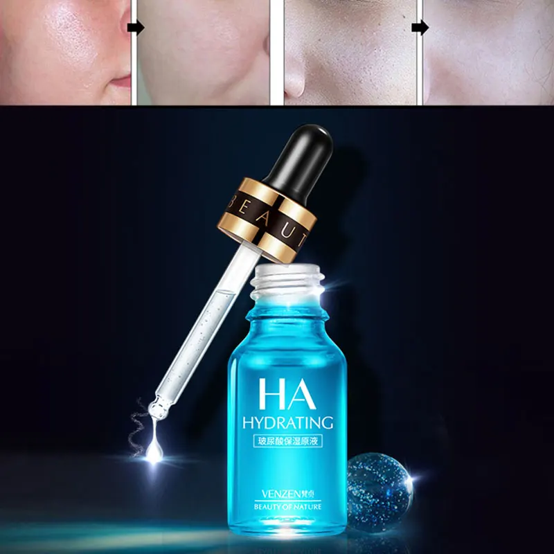

VENZEN Hyaluronic Acid Essence Face Moisturizer Whitening Lifting Visage Anti Aging Acne Skin Facial Serum Skin Care 15ml