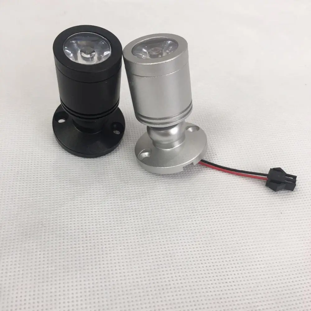 Распродажа ограниченная Emc Lvd Светодиодный прожектор 10 шт./партия Мини светодиодная лампа для шкафа 3 Вт высокомощное теплое освещение в помещении Dc12v