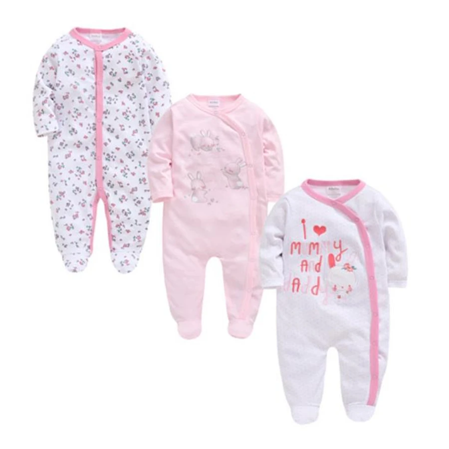 Baby Girl Romper New Born Onesies Cartoon Baby Rompers Infant Baby Clothes Long Sleeve Newborn Jumpsuits Baby Boy Pajamas