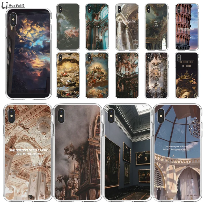 

LJHYDFCNB palace of versailles TPU Soft Phone Case for iPhone 11 pro XS MAX 8 7 6 6S Plus X 5 5S SE XR cover