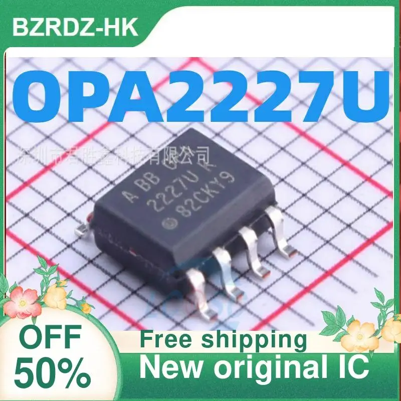 

5 шт. OPA2227 OPA2227U OPA2227UA SOP-8 новый оригинальный IC
